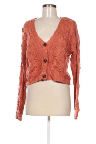 Damen Strickjacke, Größe L, Farbe Orange, Preis 14,99 €