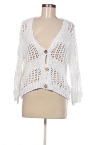 Cardigan de damă C-Ro, Mărime S, Culoare Alb, Preț 37,99 Lei