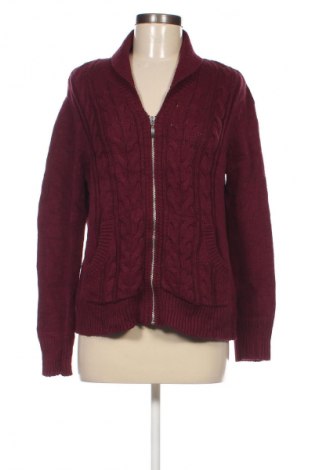 Damen Strickjacke Croft & Barrow, Größe M, Farbe Rot, Preis 12,99 €