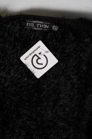 Cardigan de damă Evil Twin, Mărime S, Culoare Negru, Preț 20,99 Lei