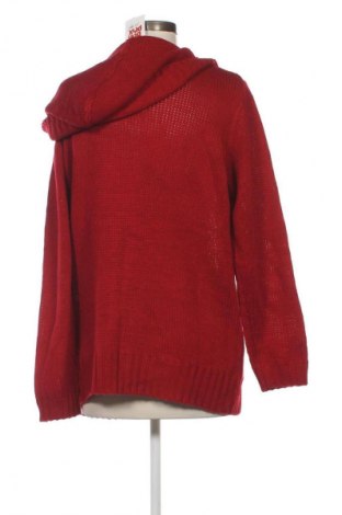 Damen Strickjacke John Baner, Größe XL, Farbe Rot, Preis 17,99 €