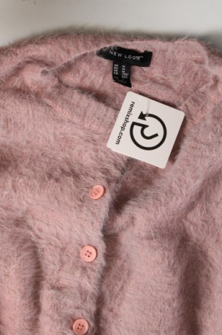 Damen Strickjacke New Look, Größe M, Farbe Rosa, Preis € 9,49