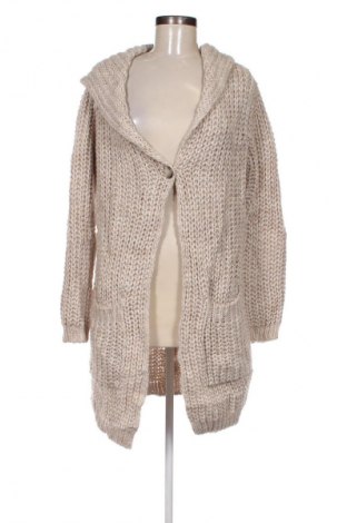 Damen Strickjacke Oui, Größe M, Farbe Beige, Preis 6,99 €