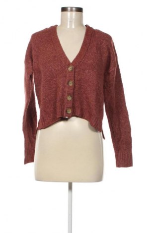 Cardigan de damă Pink Rose, Mărime S, Culoare Maro, Preț 27,99 Lei