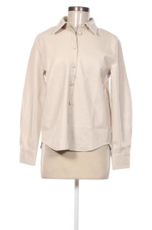 Damen Lederhemd Jdy, Größe S, Farbe Beige, Preis 12,99 €