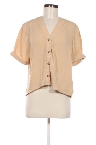 Damenbluse Pieces, Größe L, Farbe Beige, Preis € 4,49