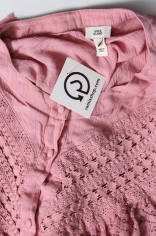 Damenbluse River Island, Größe XL, Farbe Rosa, Preis 10,99 €