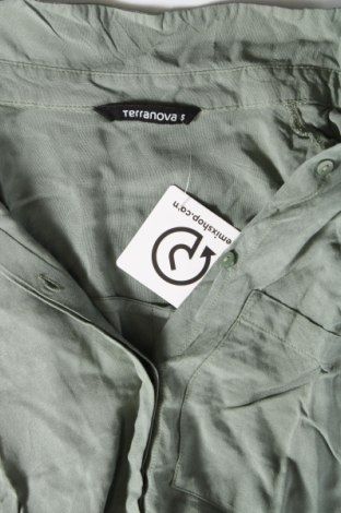 Damenbluse Terranova, Größe S, Farbe Grün, Preis € 3,99