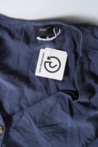 Damenbluse Zizzi, Größe L, Farbe Blau, Preis € 5,49