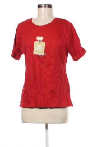 Damen T-Shirt, Größe L, Farbe Rot, Preis 11,49 €