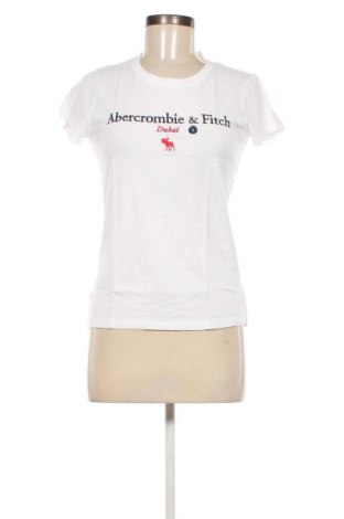 Tricou de femei Abercrombie & Fitch, Mărime S, Culoare Alb, Preț 148,99 Lei