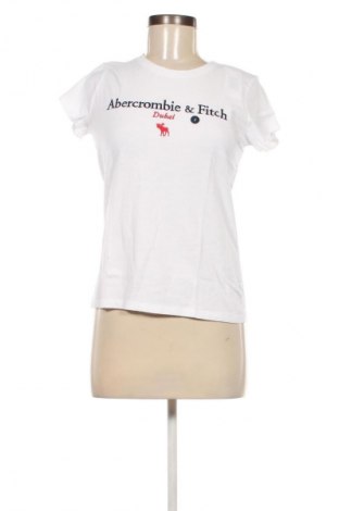 Damen T-Shirt Abercrombie & Fitch, Größe S, Farbe Weiß, Preis € 8,99