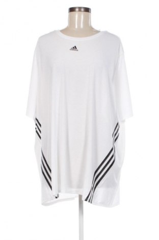 Damen T-Shirt Adidas, Größe 3XL, Farbe Weiß, Preis € 22,99