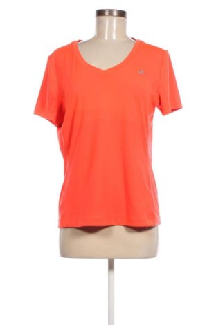 Damen T-Shirt Adidas, Größe XL, Farbe Orange, Preis € 13,49