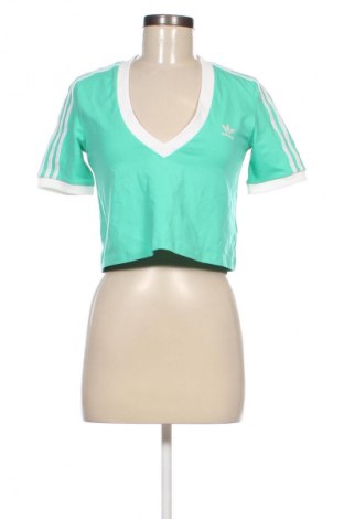 Damen T-Shirt Adidas Originals, Größe M, Farbe Grün, Preis € 8,49