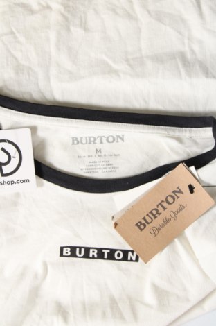 Γυναικείο t-shirt Burton, Μέγεθος M, Χρώμα Λευκό, Τιμή 20,49 €