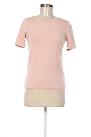 Damen T-Shirt Calvin Klein, Größe M, Farbe Beige, Preis € 28,99