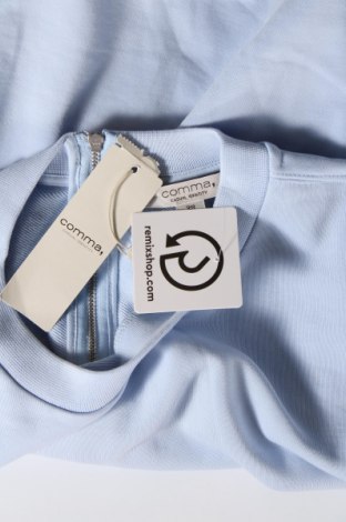 Γυναικείο t-shirt Comma,, Μέγεθος M, Χρώμα Μπλέ, Τιμή 20,99 €