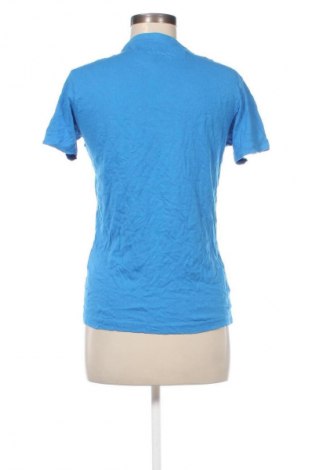 Damen T-Shirt Cotton&silk, Größe M, Farbe Blau, Preis € 3,99