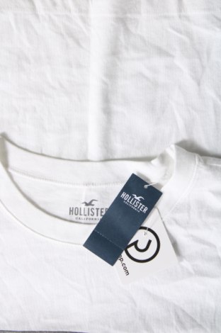 Damen T-Shirt Hollister, Größe M, Farbe Weiß, Preis € 18,79