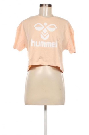 Damski T-shirt Hummel, Rozmiar S, Kolor Beżowy, Cena 45,99 zł