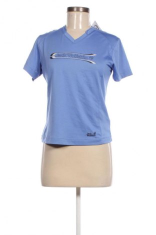 Damen T-Shirt Jack Wolfskin, Größe M, Farbe Blau, Preis € 10,99