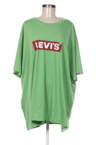 Γυναικείο t-shirt Levi's, Μέγεθος 4XL, Χρώμα Πράσινο, Τιμή 20,99 €