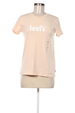 Damski T-shirt Levi's, Rozmiar XS, Kolor Pomarańczowy, Cena 41,99 zł