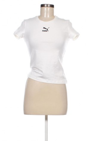 Γυναικείο t-shirt PUMA, Μέγεθος XS, Χρώμα Λευκό, Τιμή 14,49 €