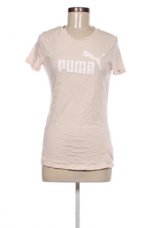 Γυναικείο t-shirt PUMA, Μέγεθος M, Χρώμα  Μπέζ, Τιμή 16,99 €