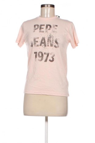 Damen T-Shirt Pepe Jeans, Größe XS, Farbe Aschrosa, Preis € 11,49