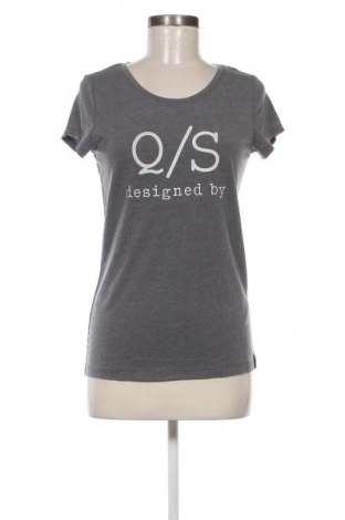 Damen T-Shirt Q/S by S.Oliver, Größe S, Farbe Grau, Preis € 5,99