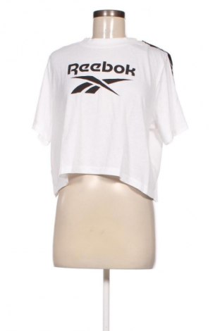 Γυναικείο t-shirt Reebok, Μέγεθος XL, Χρώμα Λευκό, Τιμή 31,99 €