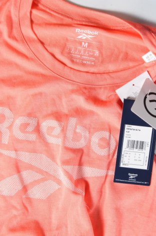 Γυναικείο t-shirt Reebok, Μέγεθος M, Χρώμα Πορτοκαλί, Τιμή 19,49 €