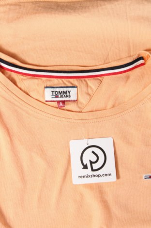 Дамска тениска Tommy Jeans, Размер S, Цвят Оранжев, Цена 19,99 лв.