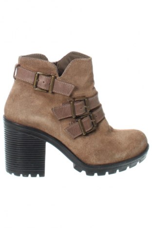 Damen Stiefeletten, Größe 37, Farbe Beige, Preis € 18,99