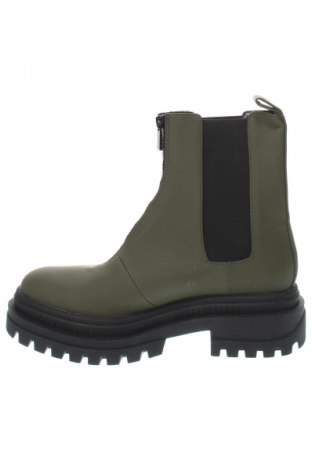 Damen Stiefeletten Bershka, Größe 40, Farbe Grün, Preis 30,83 €