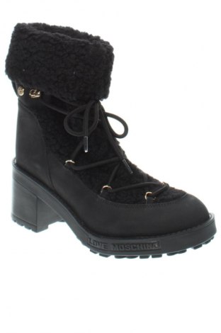 Botine de damă Love Moschino, Mărime 38, Culoare Negru, Preț 849,99 Lei