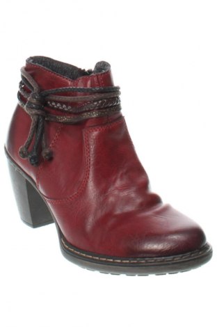 Damen Stiefeletten Rieker, Größe 37, Farbe Rot, Preis 52,29 €