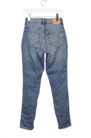 Blugi de femei Hollister, Mărime XXS, Culoare Albastru, Preț 25,99 Lei