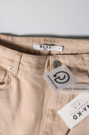 Damen Jeans NA-KD, Größe L, Farbe Rosa, Preis 47,99 €