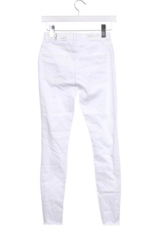 Damskie jeansy ONLY, Rozmiar XS, Kolor Biały, Cena 78,99 zł