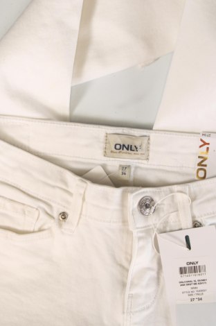 Damskie jeansy ONLY, Rozmiar S, Kolor Biały, Cena 76,99 zł