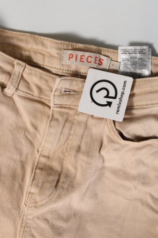 Damen Jeans Pieces, Größe S, Farbe Beige, Preis € 6,99