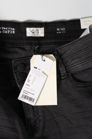 Damen Jeans Q/S by S.Oliver, Größe L, Farbe Schwarz, Preis € 14,99