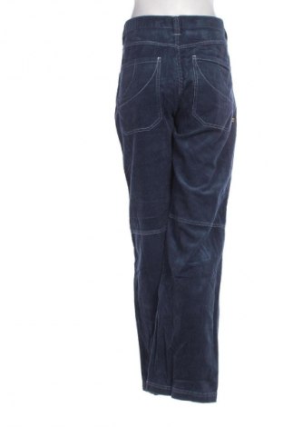 Pantaloni de velvet de femei Kanabeach, Mărime L, Culoare Albastru, Preț 76,99 Lei