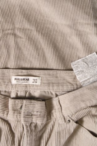 Damen Cordhose Pull&Bear, Größe M, Farbe Grau, Preis € 8,99