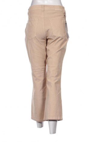 Pantaloni de velvet de femei Sisley, Mărime L, Culoare Bej, Preț 153,99 Lei