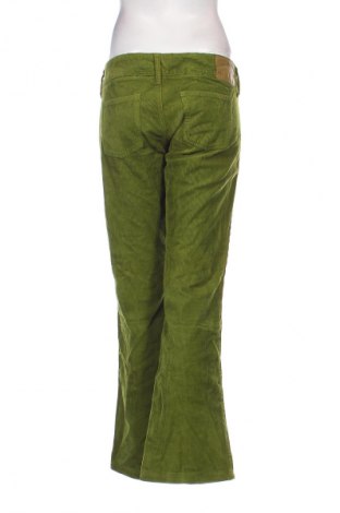 Pantaloni de velvet de femei United Colors Of Benetton, Mărime L, Culoare Verde, Preț 39,99 Lei