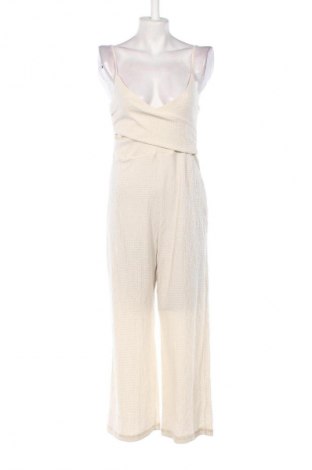 Damen Overall Stradivarius, Größe L, Farbe Beige, Preis € 10,49